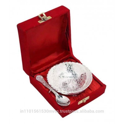 WEDDING RETURN GIFT, SILVER PLATED BRASS MATERIAL GIFT